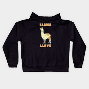 Llama Llove Kids Hoodie